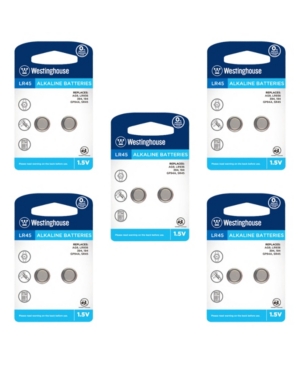 Westinghouse Alkaline Button Cell Battery AG9 1.5V ( 10 Pack)