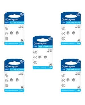 Westinghouse Alkaline Button Cell Battery AG1 1.5V ( 10 Pack)