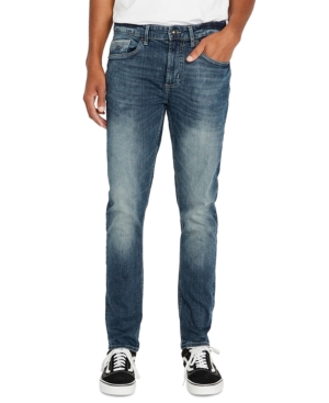 Buffalo Mens Blue Stretch Classic Fit Stretch Jeans 33 Waist - All