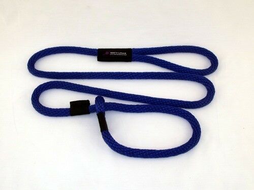 Soft Lines P20810ROYALBLUE Dog Slip Leash 0.5 in. Dia. by 10 Ft. - Royal Blue