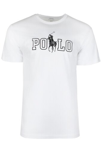 Polo Ralph Lauren Men's Short Sleeve Jockey Graphic T-Shirt White L