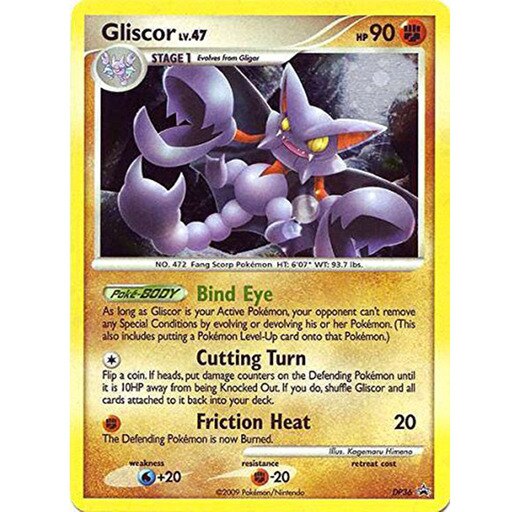 Gliscor (DP36) - DP Black Star Promos - Holo