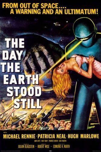 The DAY the EARTH STOOD STILL - CLASSIC MOVIE POSTER - 24x36 9303