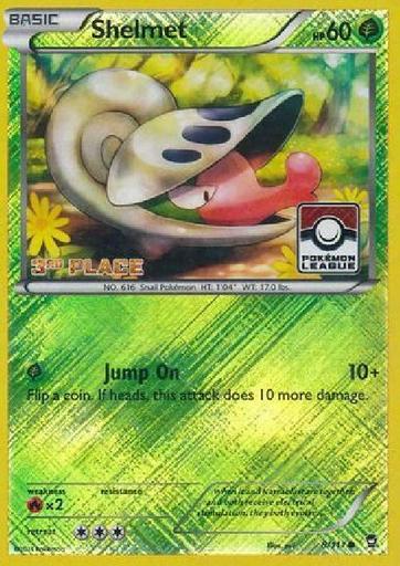 Shelmet - 8/111 3rd Place League Promo NM Promo Pokemon