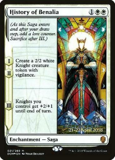 History of Benalia - DOM Prerelease Promo - DOM Prerelease Promo NM MTG