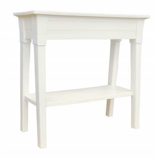 Adams 9303-48-3700 Deluxe 36 in. Garden Planter-White
