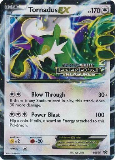 Tornadus-EX - BW96 - Holo Pre-Release Promo NM Promo Pokemon