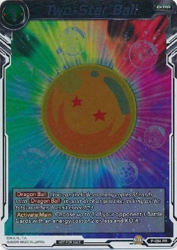 3x Two-Star Ball - P-084 - Foil Promo Near Mint Dragonball Super Promo Cards