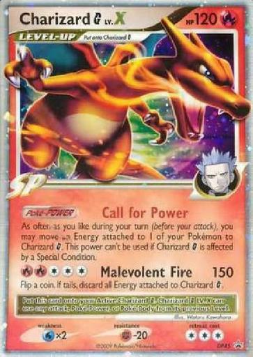 Charizard G LV.X - DP45 - Ultra Rare NM Promo Pokemon 1TW