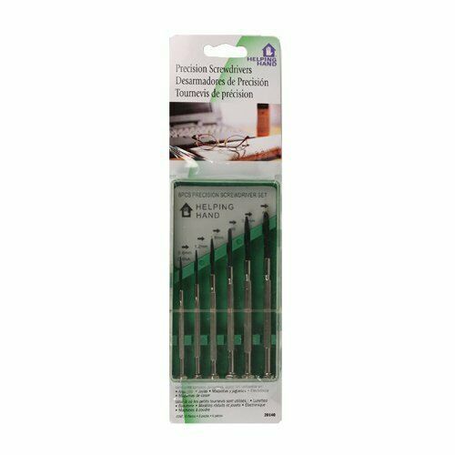 HELPING HAND - Jewelers Screwdriver Set - 6 Pieces