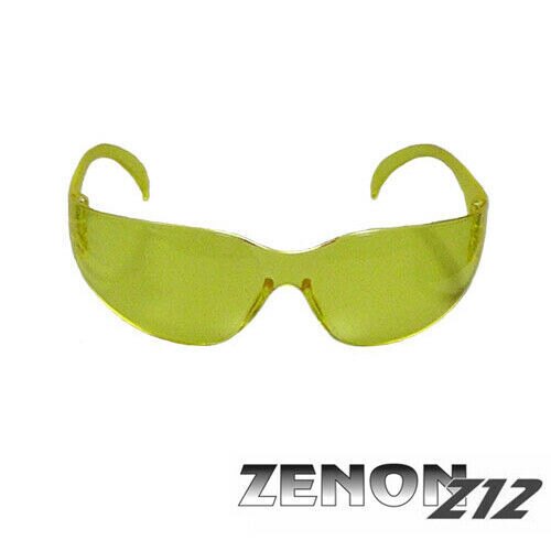 PIP 250-01-5509 Zenon Z12 Rimless Amber Temple Safety Glasses with Anti-Scratch