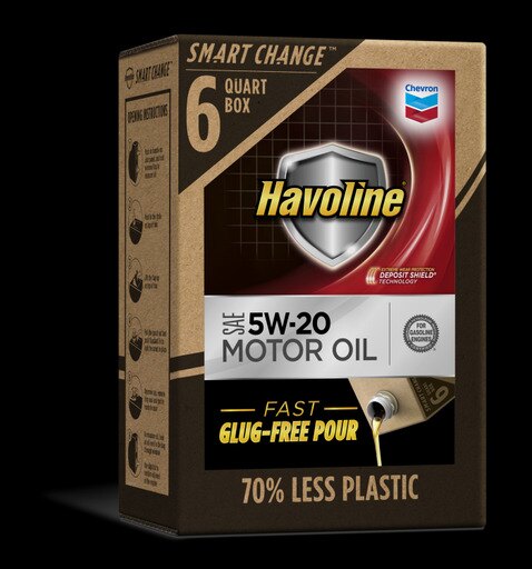 Havoline SMART CHANGE Motor Oil 5W-20, 6qt