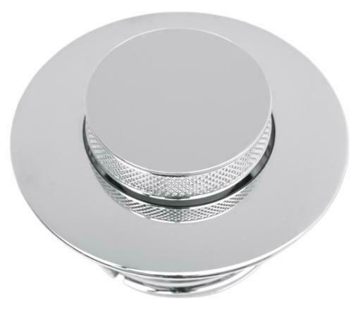 DS Pop-up Gas Cap Vented Chrome 2.75