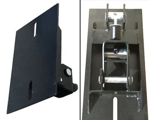 Adjustable 0.5 Ton Transmission Floor Jack Adapter with Removable Saddle Shaft