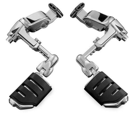 Kuryakyn Ergo III Cruise Mounts with Trident Dually ISO Pegs Chrome #4081 Honda