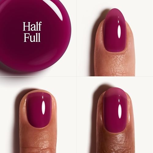 Essie Nail Art Studio Glass Nails Collection Nail Polish - Half Full - 0.46 Fl Oz: Vegan, High Shine Finish, for Nails & Toenails thumbnail
