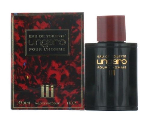 Ungaro Pour LHomme III 1.0 Oz EDT Spray Mens NIB Red Box Original
