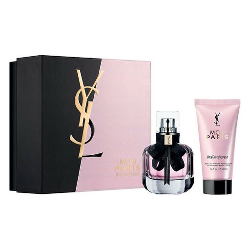 YSL MON PARIS Yves Saint Laurent 2pc Set 1.0 Oz EDP + 1.6 Body Lotion NEW in BOX