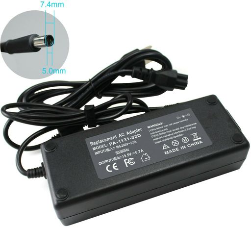 New 19.5V 6.7A Charger for Dell Inspiron 300m 500m 600m 630m 640m 6400 8600 9300