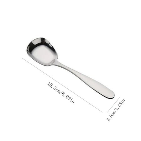 Premium Japanese Rice Spoon and Ice Cream Scoop - Stainless Steel Spatula for Food and Dessert - Mini Scoop Rice Scooper - Large Dish Spoons for Home 