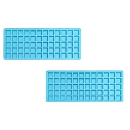 Silicone Candy Molds 60-Cavity Square - Chocolate Molds for Gummy  Jello  Keto Bombs  Caramel  Truffles  Peanut Butter Fudge  Ice Cubes & Pet Snacks -