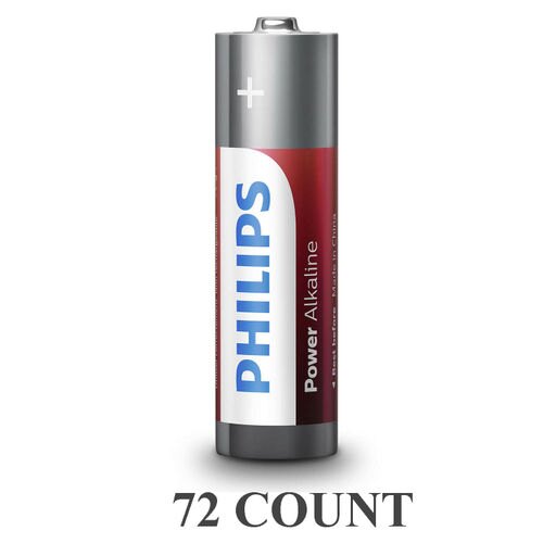 72 Philips AAA Batteries LR03 AM4 Micro 1.5V Power Alkaline Triple a Battery