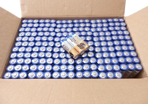 198 Pack Battery Lot of GP Ultra Plus 1.5V AA Alkaline Batteries - Exp 12-2023