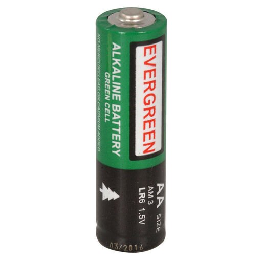 Evergreen LR6AM3 Battery Alkaline AA 1.5 Volt Lexcell AA 1.5 Volt 15 Pcs