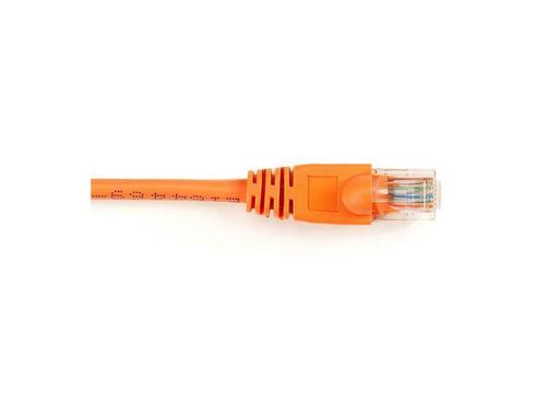 Black Box 10ft RJ-45 M/M Cat6 Stranded Snagless Patch Cable Orange CAT6PC-010-or