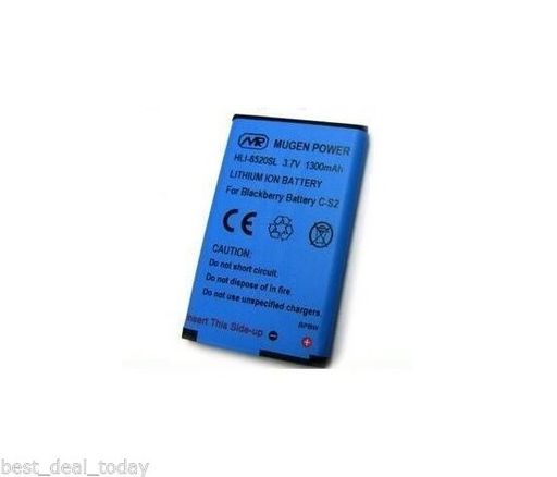 Mugen Power 1300MAH Extended Battery 4 Blackberry Curve 8530