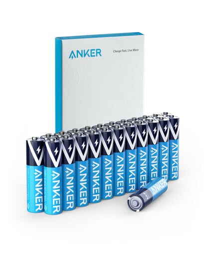 Anker Alkaline 24x AAA Batteries Long Lasting Leak Proof PowerLock High Capacity