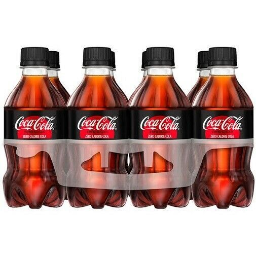 Coca-Cola Zero Sugar 12 Oz 8 Bottle Pack