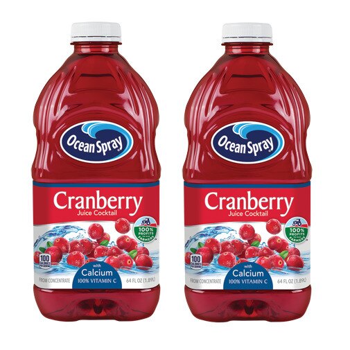 Ocean Spray Cranberry Juice Cocktail with Calcium 2 Pack