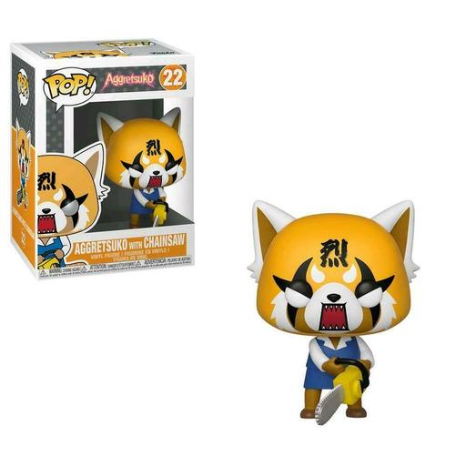 Aggretsuko - Aggretsuko with Chainsaw Pop! Vinyl Figure - FunKo Free Shipping!