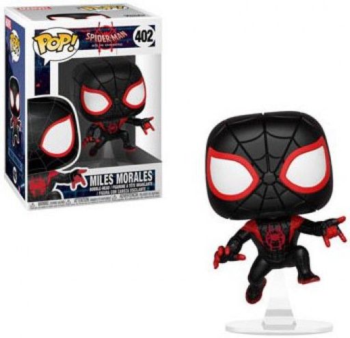 Spider-Man Into the Spider-Verse POP Marvel Miles Morales Vinyl Bobble Head #402