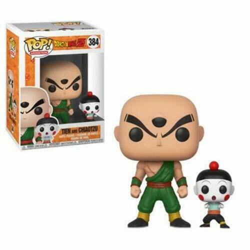 Funko Pop & Buddy: Dragonball Z - Chiaotzu & Tien Collectible Figure, Multi