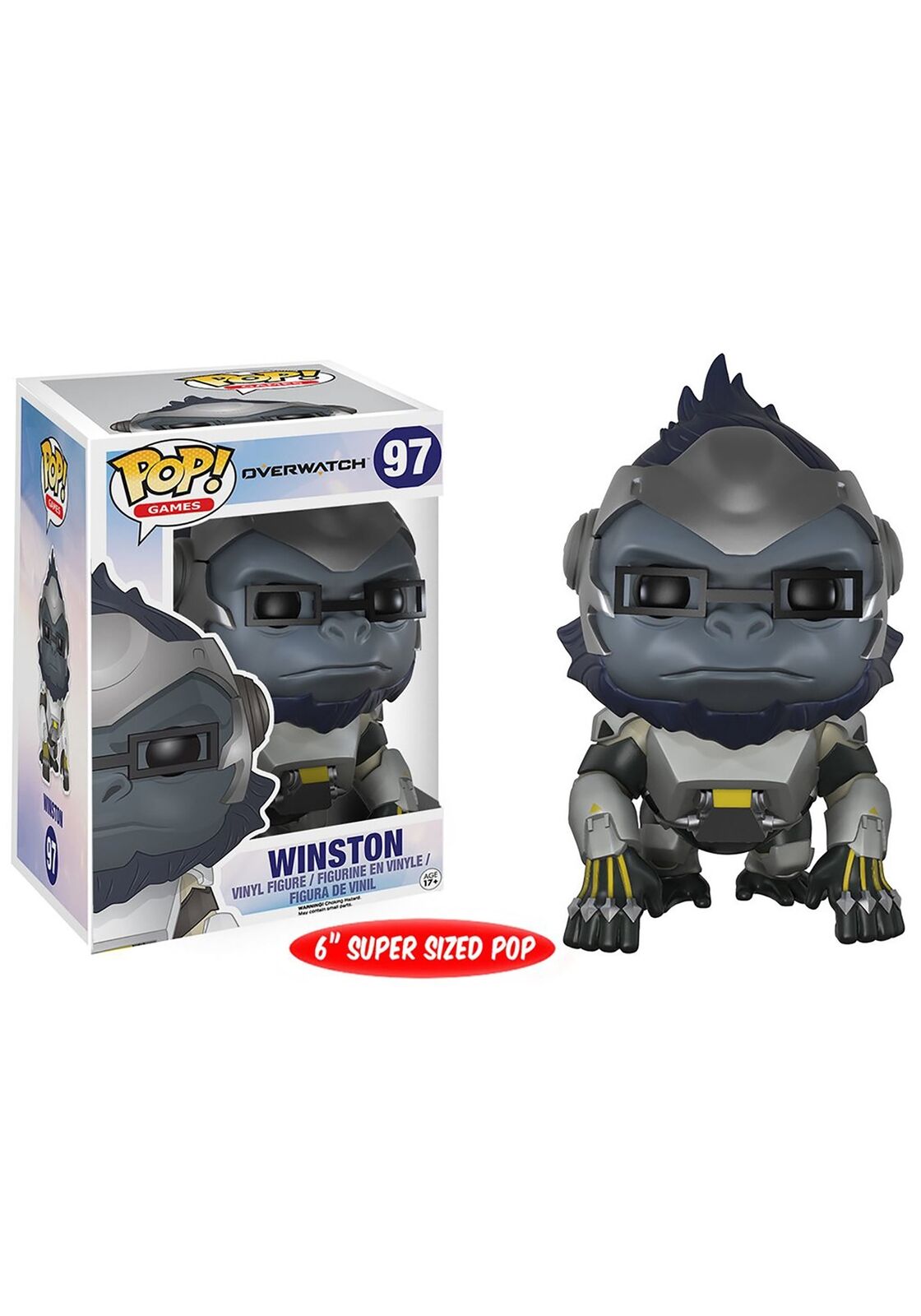 Pop! Games:Overwatch- Winston 6