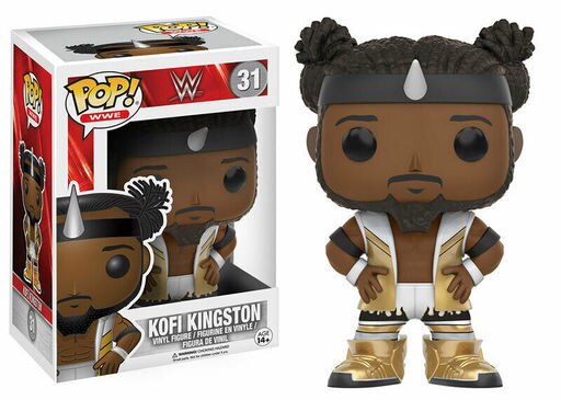 Funko Pop WWE: Kofi Kingston Vinyl Figure