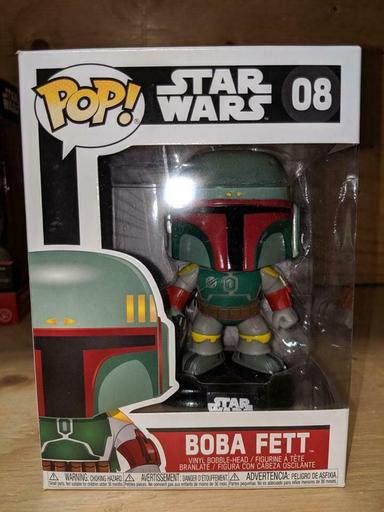 Funko POP! Star Wars: Boba Fett - Stylized Vinyl Bobble-Head Figure 08 NEW