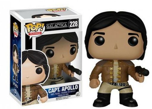 Battlestar Galactica Funko POP! TV Captain Apollo Vinyl Figure #228