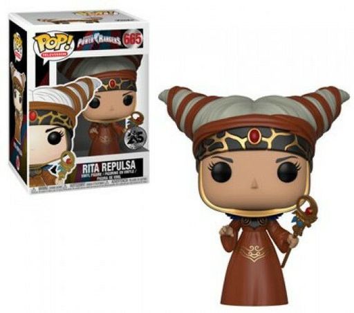 Mighty Morphin 25th Anniversary POP TV Rita Repulsa Vinyl Figure #685