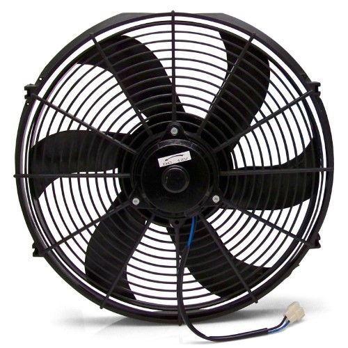 Zirgo ZFK112Y1 Zirgo Super Cool Pack 1229 FCFM 12 S Blade Fan, Fixed Temp Switch, Harness
