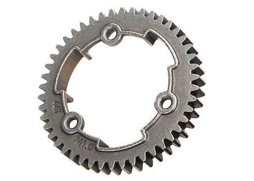 Traxxas 6447X Spur Gear, 46-tooth, Steel (1.0 Metric Pitch) : X-Maxx
