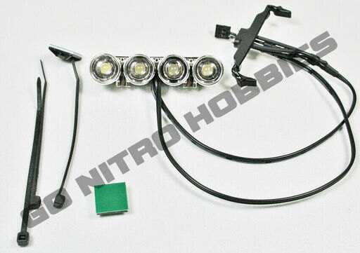 Traxxas 7287 LED Lightbar Roof Chrome 1/16 Summit VXL