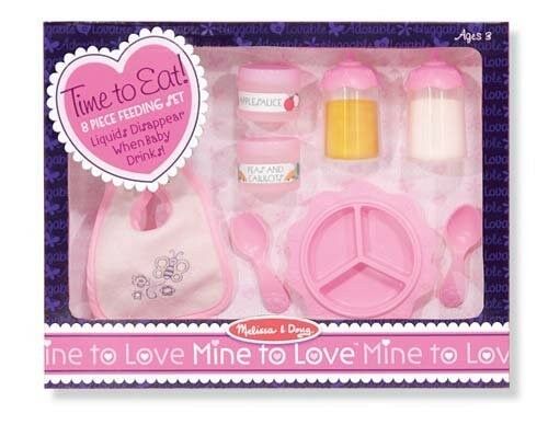 Melissa Doug 4888 Time to Eat Feeding Set