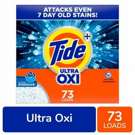 Tide Plus Ultra Oxi Powder Laundry Detergent - 127 Oz