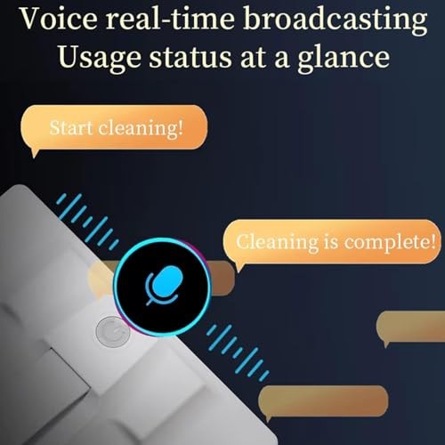 Smart Window Cleaning Robot with Automatic Dual Water Spray, Robot Window Cleaner, Path Planning, Edge Detection Technology,Black thumbnail