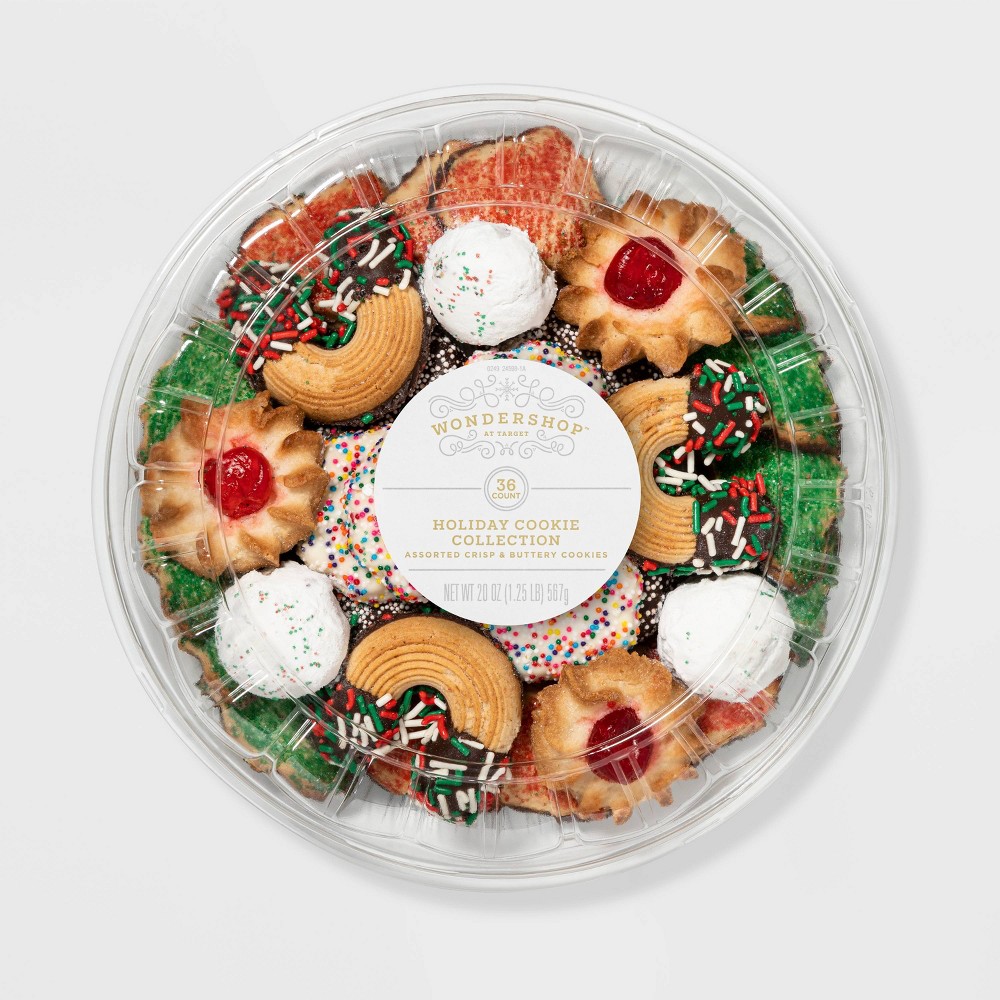 ASSORTED CRISP & BUTTERY HOLIDAY COOKIE COLLECTION, ASSORTED CRISP & BUTTERY