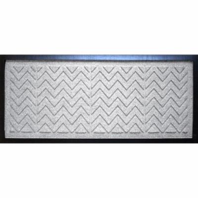Aqua Shield White 15 in. X 36 in. X 0.5 in. Chevron Boot Tray