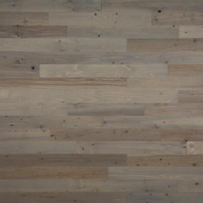 1/8 in. X 3 in. X 12-42 in. Peel and Stick Gray Wooden Decorative Wall Paneling (10 Sq. Ft./Box)